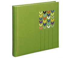 Hama Jumbo-Album, Laminierter Kunstdruck, grün, universal