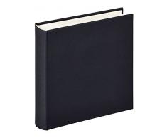 Walther ME-223-B Memo-Album Lino für 200 Fotos, 10 x 15 cm, schwarz