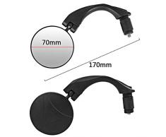 CHAN Fahrrad-Spiegel, Fahrradzubehör, 360 Drehbare Radfahren Innenspiegel, Fahrrad Lenker-Zubehör, Für Lenker Öffnung Zwischen 1.8Cm ~ 2.5Cm