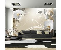 Vlies Fototapete 200x140 cm - 3 Farben zur Auswahl - Top - Tapete - Wandbilder XXL - Wandbild - Bild - Fototapeten - Tapeten - Wandtapete - Wand - Blumen Orchidee b-A-0060-a-d