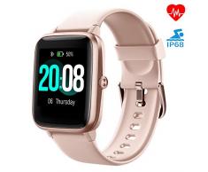LIFEBEE Smartwatch, Fitness Armband Fitness Tracker Voller Touch Screen Smart Watch IP68 Wasserdicht Fitness Uhr mit Pulsuhren Schrittzähler Damen Herren Armbanduhr Sportuhr für iOS Android