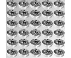 30 Edelstahl Aschenbecher Windaschenbecher Gastronomie