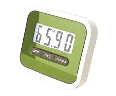 Demarkt Digitaler Küchentimer Magnetisch Kurzzeitmesser küche Elektronischer Timer und Stoppuhr Klingelt laut Geeignet für Familien und Restaurants Verwendet