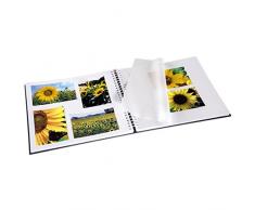 Hama 00002113 Spiralalbum Fine Art, 36 x 32 cm, 50 weiße seiten, grau