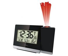Technoline WT 536Â Digital Table Clock Schwarz Uhr Tisch