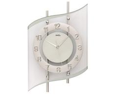 Funkwanduhr Metall 29x45 AMS 5506