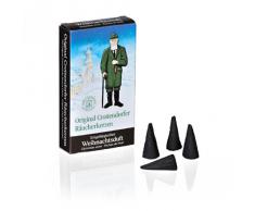 Crottendorfer 1011 Original Räucherkerzen "Erzgebirgischer Weihnachtsduft" 24 Stück, Größe M