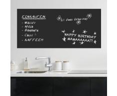 Wandkings Tafelfolie, 100 x 30 cm, selbstklebend, schwarz