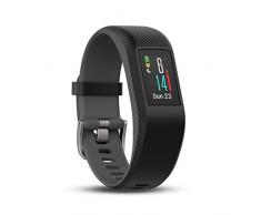 Garmin vívosport GPS-Fitness-Tracker, 24/7 Herzfrequenzmessung am Handgelenk, integriertes GPS, vorinstallierte Lauf-App, hochauflösendes Farb-Touchdisplay, 010-01789-00
