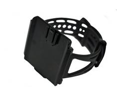 Gymboss Armbanduhr Armband Intervall-Timer und Stoppuhr – Schwarz (One Size Fits All)