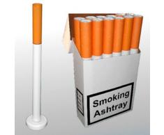 Standaschenbecher in Zigarettenform mit Fuß Aschenbecher für Draußen Outdoor Ascher Zigarette NEU OVP