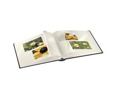 Hama Fotoalbum Fine Art, 29 x 32 cm, 50 Seiten (25 Blatt), mit Ausschnitt für Bildeinschub, grau