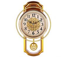 YANPH Vintage Pendeluhr hängende Wand Home Decoration Mute Clock