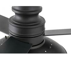 Deckenventilator Winch Dunkel Braun inklusive Leuchte 132 cm von Faro