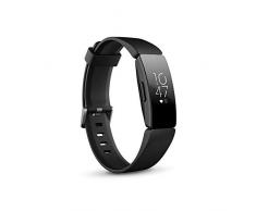 Fitbit Inspire HR Gesundheits- & Fitness Tracker mit automatischer Trainings Erkennung, 5 Tage Akkulaufzeit, Schlaf- & Schwimm-Tracking, Schwarz