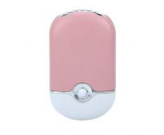 USB-Mini-Ventilator, Kühl USB-Miniventilator Klimaanlage Wimpernverlängerung Kleber Quick Dry-Tool Rosa