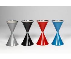 Kegel-Standascher - ohne Dach schwarzgrau - Aschbehälter Aschesammler Kegel-Standascher Standaschenbecher