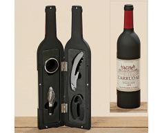 Sommelier-Set Wein-Zubehör 5-teilig Edelstahl - H33cm