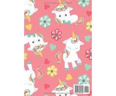 Mein Stickeralbum: Stickeralbum Blanko Stickerbuch Leer zum sammeln Einhorn und Blume DIN A4 35 Seiten