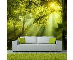 Vlies Fototapete 300x210 cm - Top Tapete ! Wandbilder XXL Wandbild Bild Fototapeten Tapeten Wandtapete Wanddeko Wand Wald Natur Landschaft c-A-0077-a-a