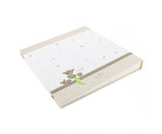 Goldbuch Babyalbum Honigbär, 30x31 cm, 60 Seiten mit Pergamin, Kunstdruck, 15238