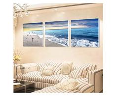 HJW Praktische Wandpendeluhr Muten Wohnzimmer-Dekoration Highlight Reflective Film Wanduhr, Nicht Ticking Schlafzimmer Küche Batteriebetriebene Uhr Wandkunstdrucke Auf Leinwand 70 * 70Cm Wanduhr,12