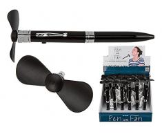 OOTB 29/3098 Kugelschreiber, mit Ventilator, Metall, schwarz