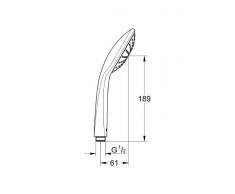 GROHE Euphoria Handbrause Mono 27265000