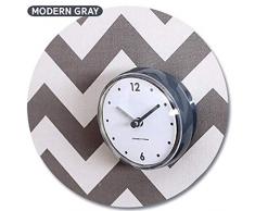 ulofpc Badezimmer Wasserdicht Küche Uhr Saugnapf Wanduhr Dekor Dusche Timer Dekor Tiny WC