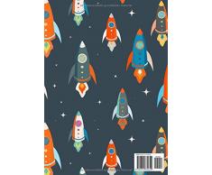 Mein Stickeralbum: Motiv Weltraum No. 3 | 30 Seiten | DIN A4 | Blanko | Kein Silikonpapier | Geschenkidee