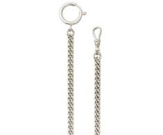 Regent Taschenuhr Kette Rundpanzer 5mm Uhrkette P47 für Eichmüller Junghans Casio und andere Uhren