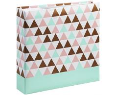 Designline Memoalbum für 200 Fotos im Format 10 x 15 cm, Dreieck, 10 x 15 cm