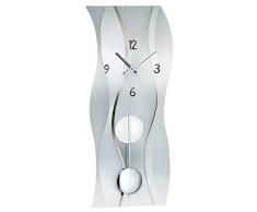 AMS 7246 Wanduhr Glas Modern Pendel