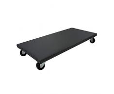 Transportroller 25x50cm 120kg Blumenroller Untersetzer Pflanzenroller Möbelroller