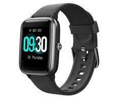 Willful Smartwatch,1.3 Zoll Touch-Farbdisplay Fitness Armbanduhr mit Pulsuhr Fitness Tracker IP68 Wasserdicht Sportuhr Smart Watch mit Schrittzähler,Schlafmonitor,Stoppuhr für Damen Herren Kinder
