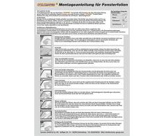 SOLAR-TEC® 200 x 76cm Universal Sonnenschutz Spiegelfolie 99% UV-Schutz 78% reduzierte Helligkeit hochglanzverspiegelt Kratzfest selbstklebend für Außen- und Innenmontage