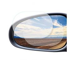 Excellentas Auto Rückspiegel Seitenspiegel Folie Spiegel wasserabweisend Regenschutz Blendschutz KFZ, Motorrad Universal 150 * 100 mm