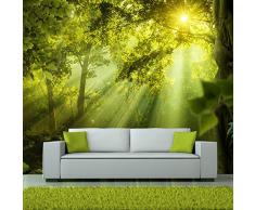 murando - Fototapete Wald 250x175 cm - Vlies Tapete - Moderne Wanddeko - Design Tapete - Wandtapete - Wand Dekoration - Natur Landschaft c-A-0077-a-a