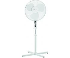Clatronic VL 3603 S Standventilator 40 cm Durchmesser, oszillierend, 3 Geschwindigkeitsstufen, Neigungswinkel verstellbar, Weiß