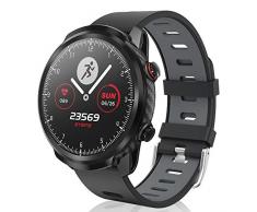 CatShin SmartWatch,Fitness-Tracker Touchscreen für Herren Damen SmartWatch wasserdichte Uhr mit Herzfrequenzmesser Schrittzähler Schlafmonitor Stoppuhr kompatibel mit Android iOS (Gray)