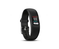 Garmin vívofit 4 Fitness Tracker, personalisierbares Farbdisplay, schlankes Design, bis zu 1 Jahr Batterielaufzeit , schwarz , Medium/Large