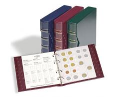 LEUCHTTURM Münzalbum Numis Blau | Ringbinder inklusive Schutzkassette | Sammelalbum für Münzen jeglicher Art (ohne Inhalt)