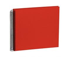 Spiral AlbumEconomy medium red + + + 20 Sheets Photo Mounting Board Black + + + Scrap – Photobook + + + Quality Made by Semikolon