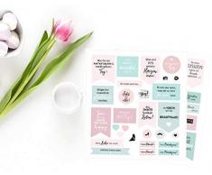 Süße Aufkleber für Hochzeitsdeko und Gästebuch/Sticker Hochzeit/Hochzeitssticker/Aufkleber Hochzeitsgästebuch/Sticker Album Hochzeit