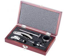 Rosenstein & Söhne Elegantes Wein-Sommelier-Set (5-teilig) - Geschenktipp!