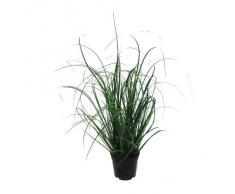 Kunstpflanze Gras, Dekogras. GRASBUSCH IM TOPF. Ca 40 cm. OHNE Übertopf.