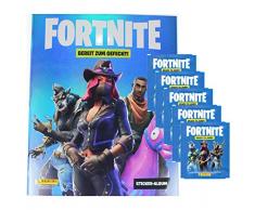 Fortnite Sticker - Serie 1 (2019) - 1 Album + 5 Booster (25 Sammel Sticker)