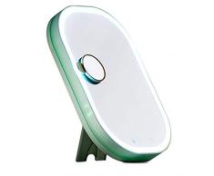 YYF Tragen LED-Kosmetikspiegel Multifunktions-LED-Großspiegel Wand-Kosmetikspiegel mit Tischleuchte, Klappspiegel Einfach