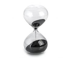pajoma Sanduhr Black aus Glas, 5 Minuten