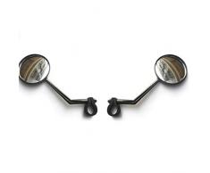 Souarts 360° Drehspiegel Fahrrad Rückspiegel Fahrradspiegel Lenker-Fahrradspiegel Lenkerspiegel Mountainbikes Konvexen Reflektor Spiegel mit Weitwinkelobjektiv (7.5cm)